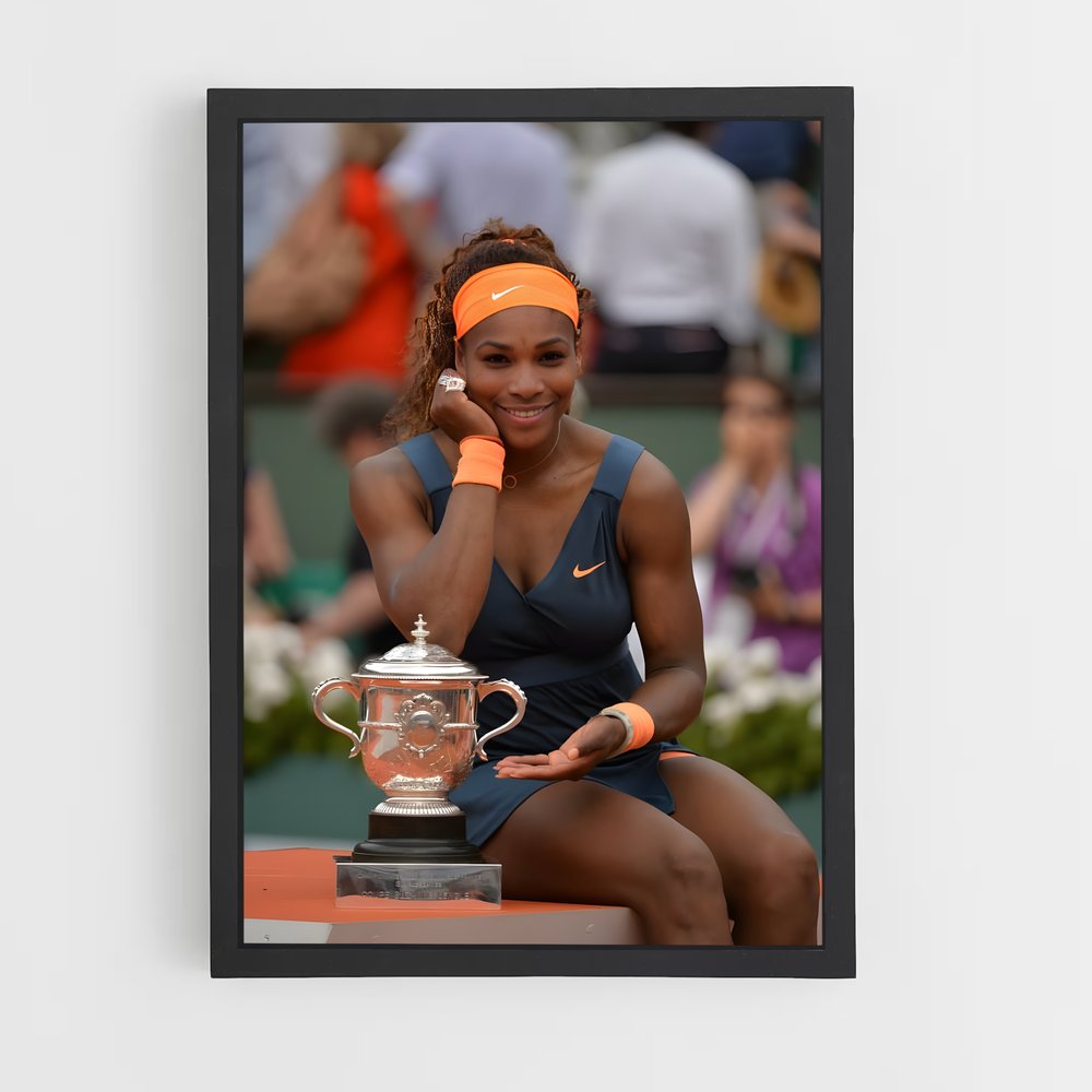 Poster Triomphe Silencieux – affiche Tennis (vue 2)
